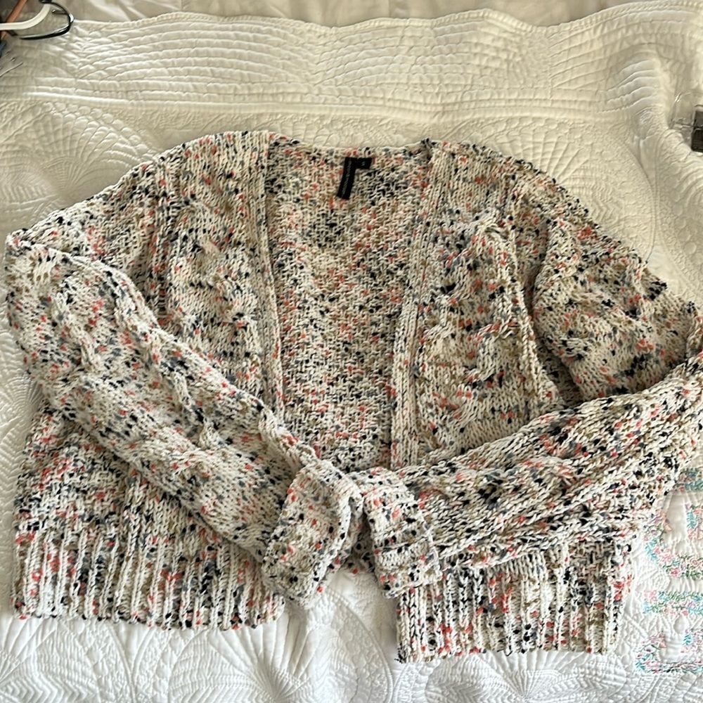 Moon & Madison Open Cardigan Size S GUC Multicolor